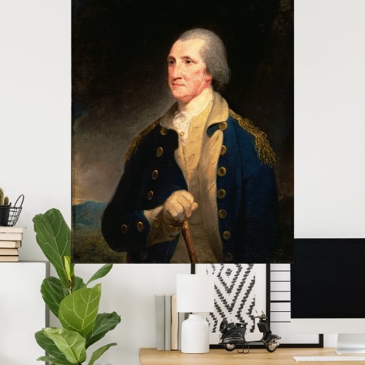 George Washington Robert Edge Pine Poster (Heimbüro)
