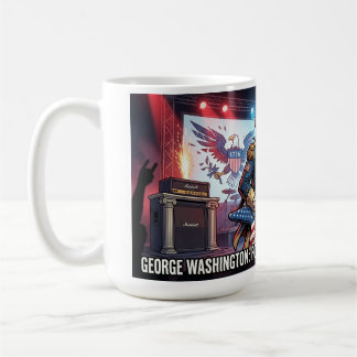 George Washington Rockstar - Gründungsvater von R Kaffeetasse