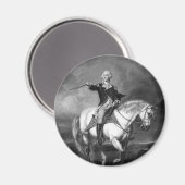 George Washington Salute Magnet (Vorderseite/Rückseite)