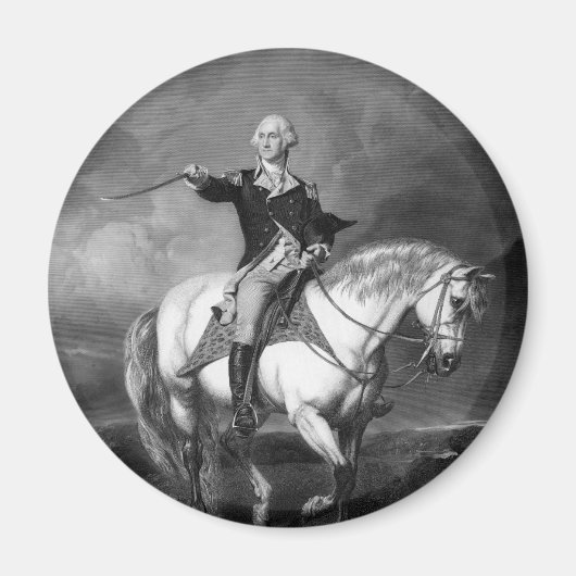 George Washington Salute Magnet (Vorne)