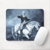 George Washington Salute mousepad (Mit Mouse)