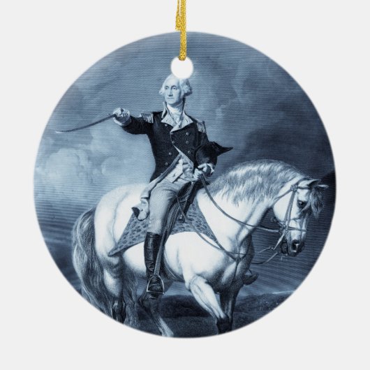 George Washington Salute Ornament (Hinten)