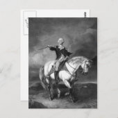 George Washington Salute postcard Postkarte (Vorne/Hinten)