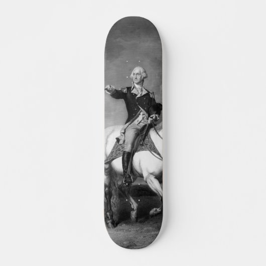 George Washington Salute Skateboard (Vorne)