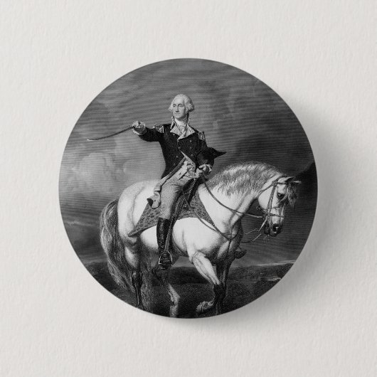 George Washington Salute-Taste Button (Vorderseite)