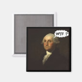 George Washington Spinning in Seinem Grab Magnet (Vorderseite/Rückseite)