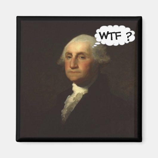 George Washington Spinning in Seinem Grab Magnet (Vorne)