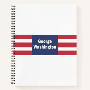 George Washington Spiral Notebook Notizblock