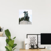 George Washington Statue, Washington Circle Poster (Heimbüro)