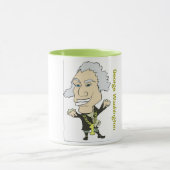 George Washington Tasse (Zentrum)