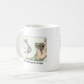 George Washington Teeth Funny Gifts & Sammlerstück Kaffeetasse (Vorderseite Links)