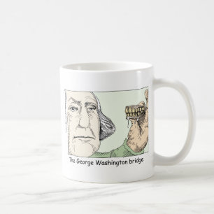 George Washington Teeth Funny Gifts & Sammlerstück Kaffeetasse