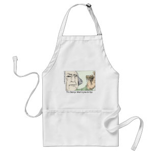 George Washington Teeth Funny Gifts & Sammlerstück Schürze