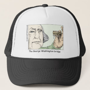 George Washington Teeth Funny Gifts & Sammlerstück Truckerkappe