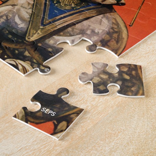 George Washington über Horseback Puzzle (Seite)