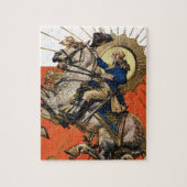 George Washington über Horseback Puzzle (Vertikal)