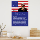George Washington über Providence Poster (Küche)