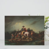 George Washington überquert den Delaware Karte (Stehend Vorderseite)