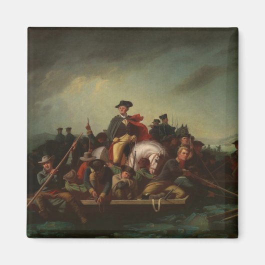 George Washington überquert den Delaware Magnet (Vorne)