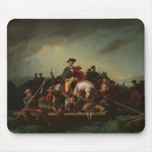 George Washington überquert den Delaware Mousepad (Vorne)