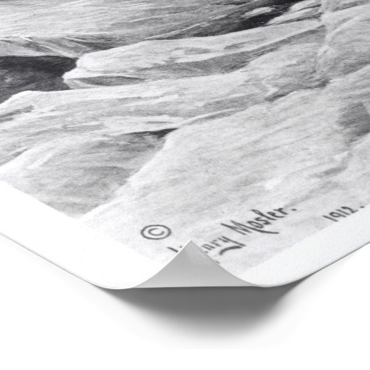 George Washington überquert den Delaware River Poster (Ecke)