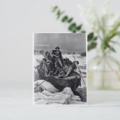 George Washington überquert den Delaware River Postkarte (Stehend Vorderseite)