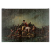 George Washington überquert den Delaware Schneidebrett (Vorderseite)