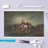 George Washington überquert den Delaware Seidenpapier (Handwerk)
