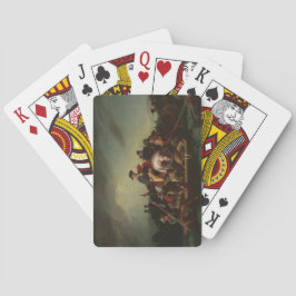 George Washington überquert den Delaware Spielkarten