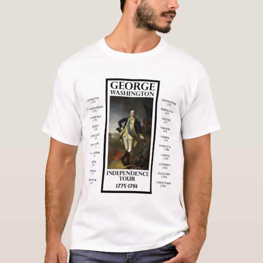 George Washington-Unabhängigkeits-Ausflug T-Shirt (Vorderseite)