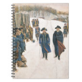 George Washington und Baron von Steuben Notizblock (Vorderseite)