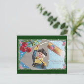 George Washington und Cherries Postkarte (Stehend Vorderseite)