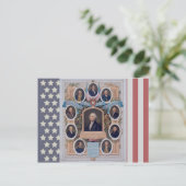 George Washington und die Masons der Revolution Postkarte (Stehend Vorderseite)