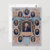 George Washington und die Masons der Revolution Postkarte (Vorne/Hinten)