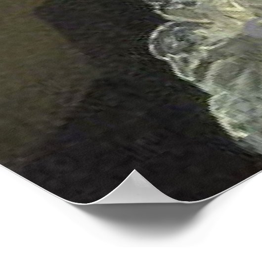 George Washington und sein Foxhound Poster (Ecke)