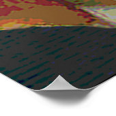 George Washington und sein Hund "Liberty Belle" Poster (Ecke)