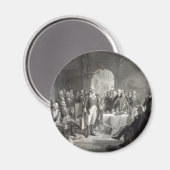 George Washington und sein Magnet für Generäle (Vorderseite/Rückseite)