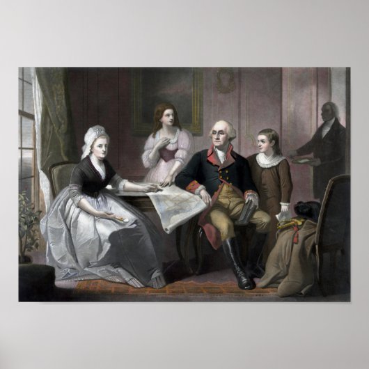 George Washington und seine Familie Poster (Vorne)