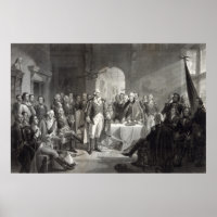 George Washington und Seine Generäle poster/drucke