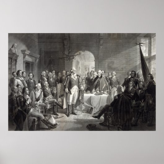 George Washington und Seine Generäle poster/drucke Poster (Vorne)