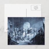 George Washington und seine Generäle Postkarten (Vorne/Hinten)