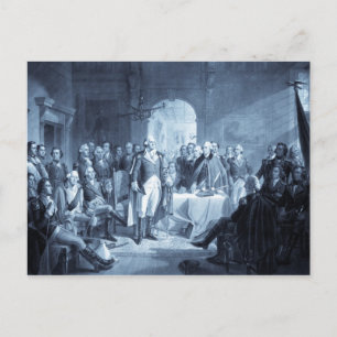 George Washington und seine Generäle Postkarten