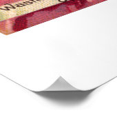 George Washington und Troops Poster (Ecke)