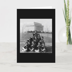 George Washington University Girls Rifle Team 1927 Karte