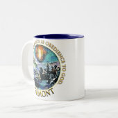 George Washington Vermont Tasse (Vorderseite Links)