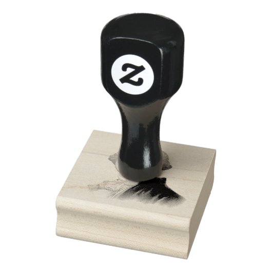 George Washington Vintag Portrait Painting Gummistempel (Stempel)