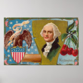 George Washington Vintage Poster (Vorne)
