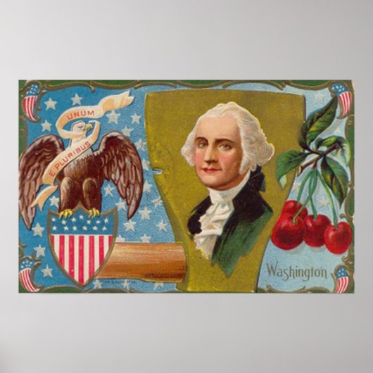 George Washington Vintage Poster (Vorne)
