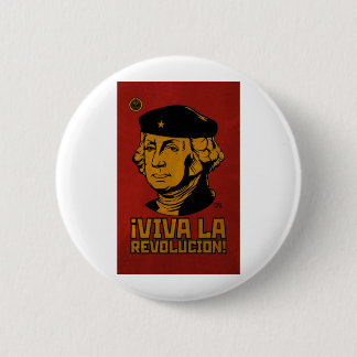 George Washington: Viva La Revolucion! Knopf Button