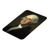George Washington von Gilbert Stuart - Circa 1800 Magnet (Linke Seite)